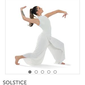 10th House Solstice White Dance Costume MA